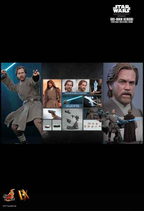 Figurine Hot Toys DX26 - Star Wars : Obi Wan Kenobi - Obi Wan Kenobi Standard Version