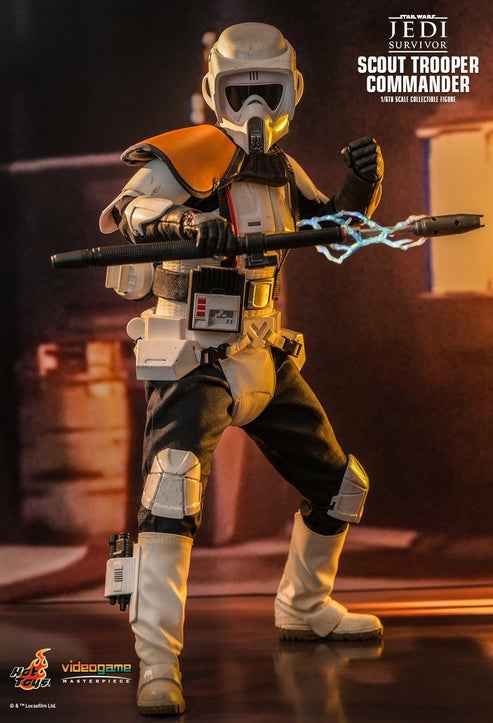 Figurine Hot Toys VGM53 - Star Wars :Jedi Survivor - Scout Trooper Commander