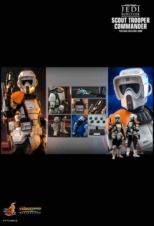 Figurine Hot Toys VGM53 - Star Wars :Jedi Survivor - Scout Trooper Commander