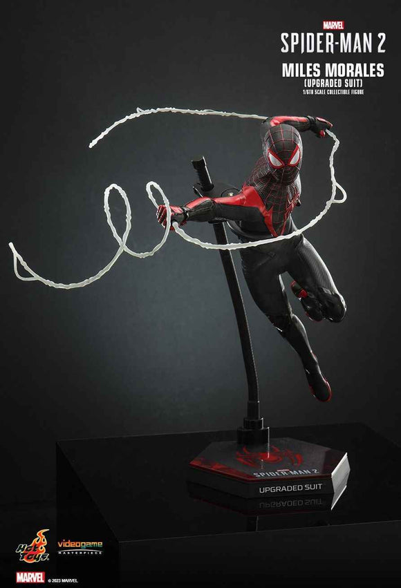 Figurine Hot Toys VGM55 - Marvel's Spider Man 2 - Miles Morales Upgraded Suit