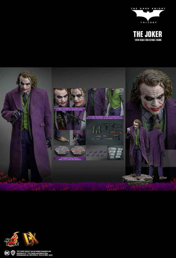 Figurine Hot Toys DX32 - DC Comics - The Dark Knight Trilogy - The Joker Standard Version