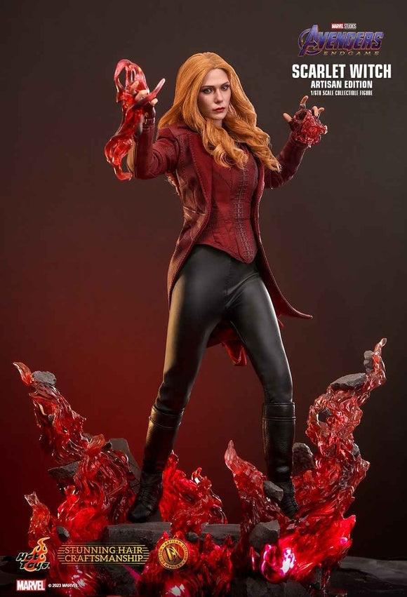 Figurine Hot Toys DX36 - Marvel Comics - Avengers : Endgame - Scarlet Witch Deluxe Version