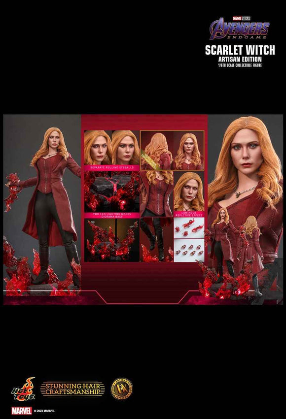 Figurine Hot Toys DX36 - Marvel Comics - Avengers : Endgame - Scarlet Witch Deluxe Version