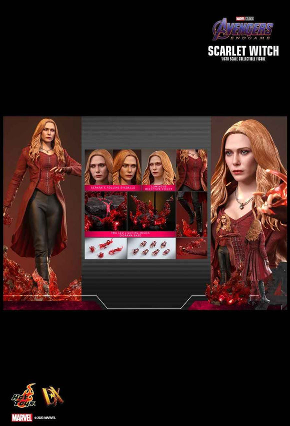 Figurine Hot Toys DX35 - Marvel Comics - Avengers : Endgame - Scarlet Witch Standard Version