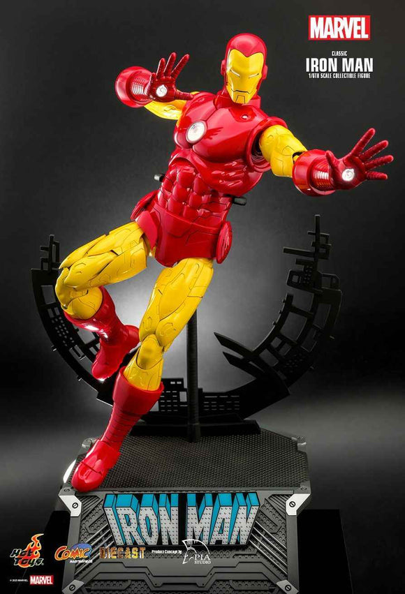 Figurine Hot Toys CMS014D57B - Marvel Comics - Classic Iron Man Deluxe Version