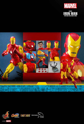 Figurine Hot Toys CMS014D57 - Marvel Comics - Classic Iron Man Standard Version