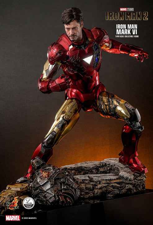 Figurine Hot Toys QS025 - Iron Man 2 - Iron Man Mark VI
