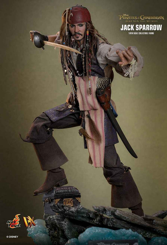 Figurine Hot Toys DX37 - Pirates Of The Caribbean : Dead Men Tell No Tales - Jack Sparrow Standard Version
