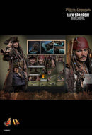 Figurine Hot Toys DX38 - Pirates Of The Caribbean : Dead Men Tell No Tales - Jack Sparrow Deluxe Version