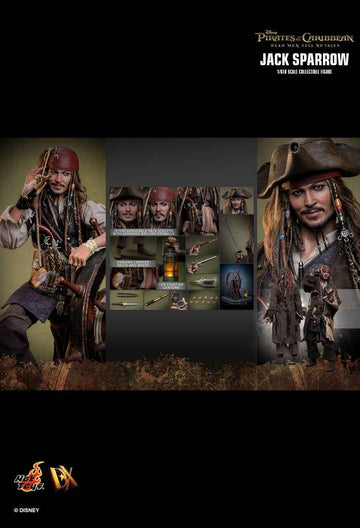 Figurine Hot Toys DX37 - Pirates Of The Caribbean : Dead Men Tell No Tales - Jack Sparrow Standard Version
