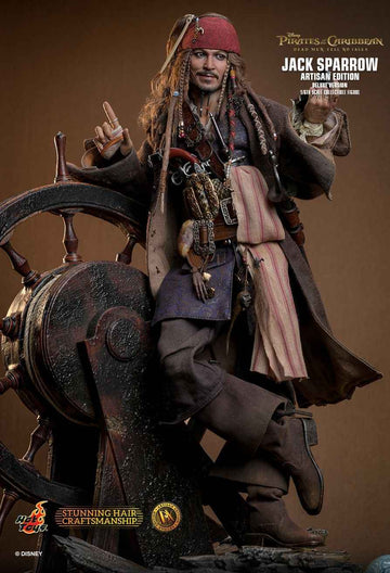 Figurine Hot Toys DX39 - Pirates Of The Caribbean : Dead Men Tell No Tales - Jack Sparrow Artisan Edition