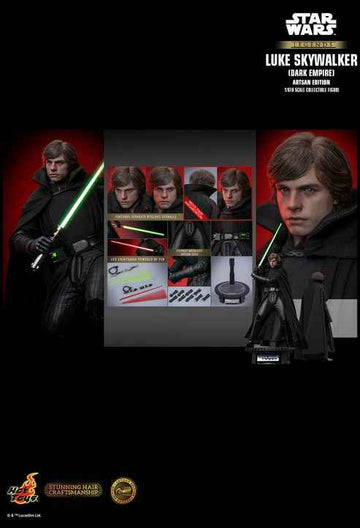 Figurine Hot Toys CMS020 - Star Wars : Dark Empire - Luke Skywalker Dark Empire Version