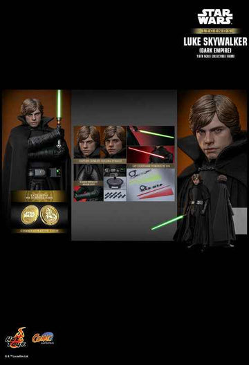 Figurine Hot Toys CMS019B - Star Wars : Dark Empire - Luke Skywalker Dark Empire Version