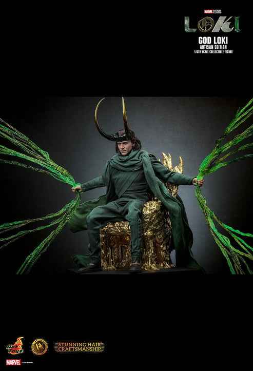 Figurine Hot Toys DX41 - Marvel Comics - Loki - God Loki