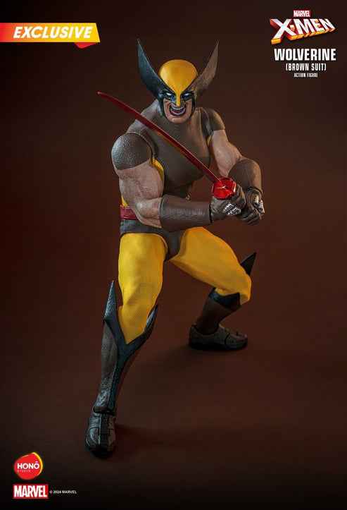 Figurine Hot Toys HS03 - Marvel Comics - X-Men - Wolverine Brown Suit