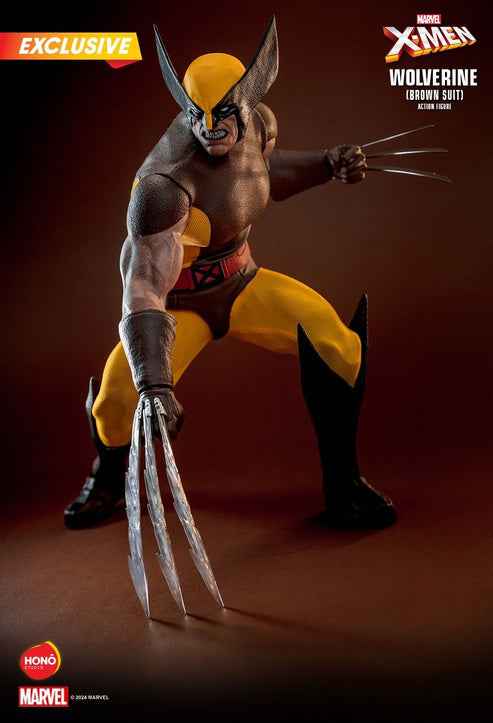 Figurine Hot Toys HS03 - Marvel Comics - X-Men - Wolverine Brown Suit