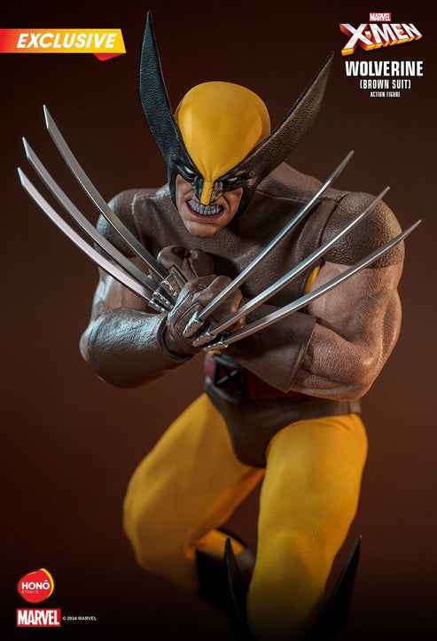 Figurine Hot Toys HS03 - Marvel Comics - X-Men - Wolverine Brown Suit