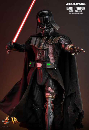 Figurine Hot Toys DX44B - Star Wars - Darth Vader Battle Damaged