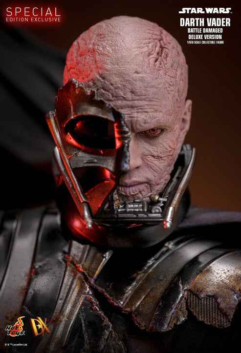 Figurine Hot Toys DX45B - Star Wars - Darth Vader Battle Damaged