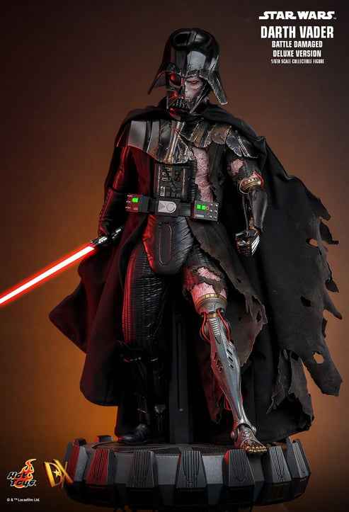 Figurine Hot Toys DX45B - Star Wars - Darth Vader Battle Damaged