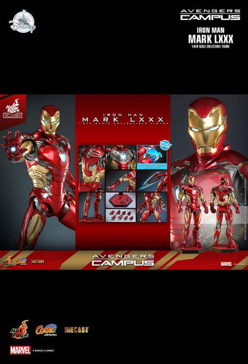 Figurine Hot Toys CMS018D60 - Marvel Comics - Avengers Campus - Iron Man Mark 80