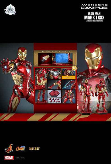 Figurine Hot Toys CMS018D60B - Marvel Comics - Avengers Campus - Iron Man Mark 80