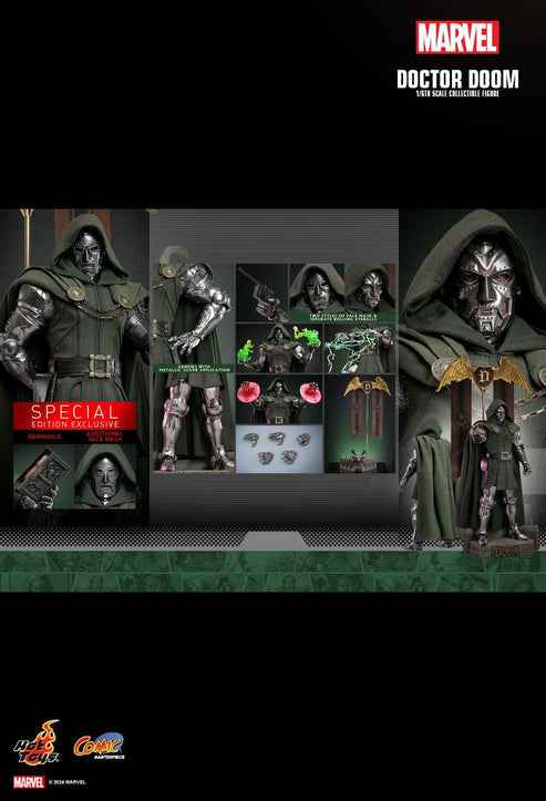 Figurine Hot Toys CMS022B - Marvel Comics - Doctor Doom