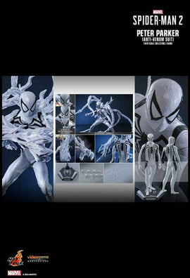 Figurine Hot Toys VGM69 - Marvel's Spider Man 2 - Peter Parker Anti Venom Suit