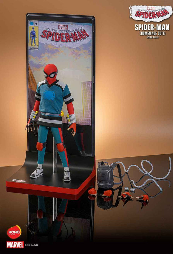 Figurine Hot Toys HS07 - Marvel Comics - Your Friendly Neighborhood Spider Man - Spider Man Homemade Suit