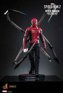 Figurine Hot Toys VGM71 - Marvel's Spider Man 2 - Peter Parker Last Stand Suit