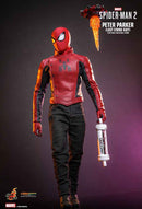 Figurine Hot Toys VGM71 - Marvel's Spider Man 2 - Peter Parker Last Stand Suit