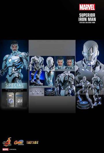 Figurine Hot Toys CMS026B - Marvel Comics - Superior Iron Man