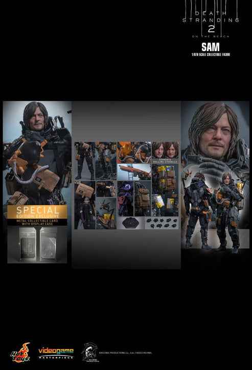Figurine Hot Toys VGM75B - Death Stranding 2 : On The Beach - Sam