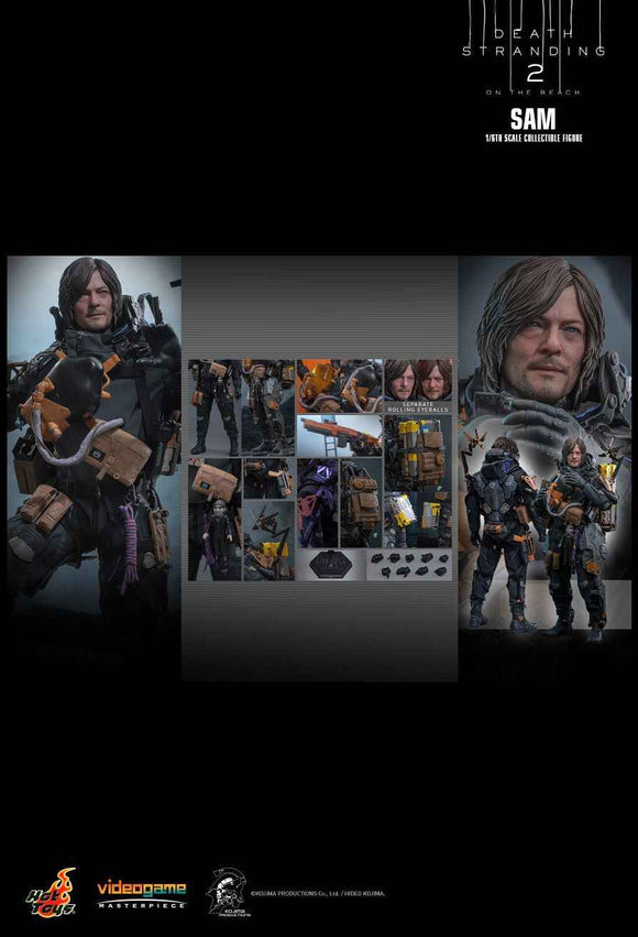 Figurine Hot Toys VGM75 - Death Stranding 2 : On The Beach - Sam