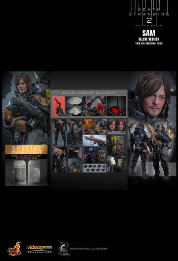 Figurine Hot Toys VGM76B - Death Stranding 2 : On The Beach - Sam