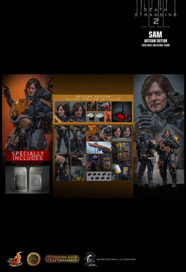 Figurine Hot Toys VGM77 - Death Stranding 2 : On The Beach - Sam