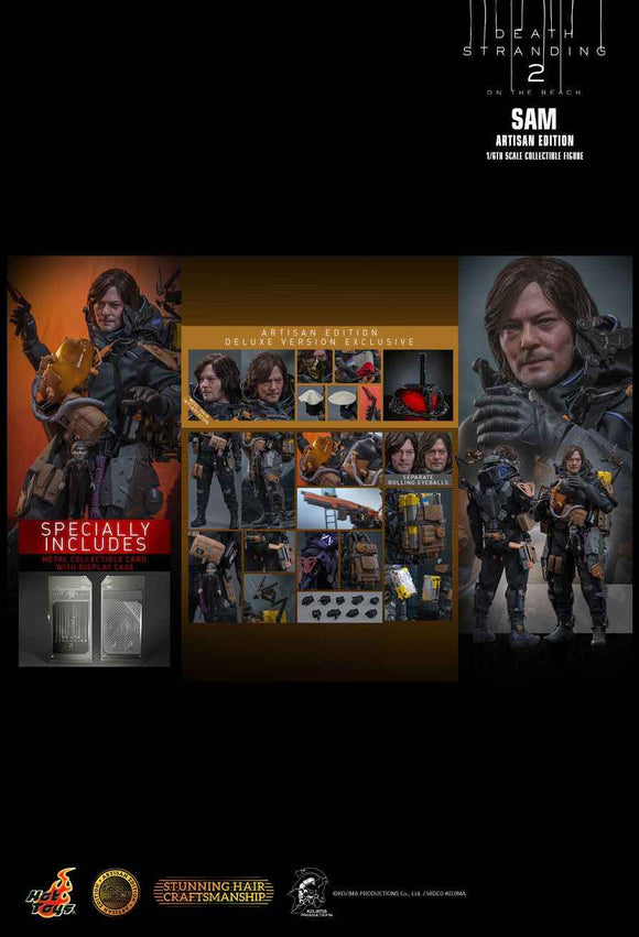 Figurine Hot Toys VGM77 - Death Stranding 2 : On The Beach - Sam