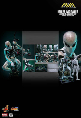 Figurine Hot Toys CMS027 - Marvel Comics - Alien Vs. Avengers - Miles Morales Alien Vs. Avengers Suit