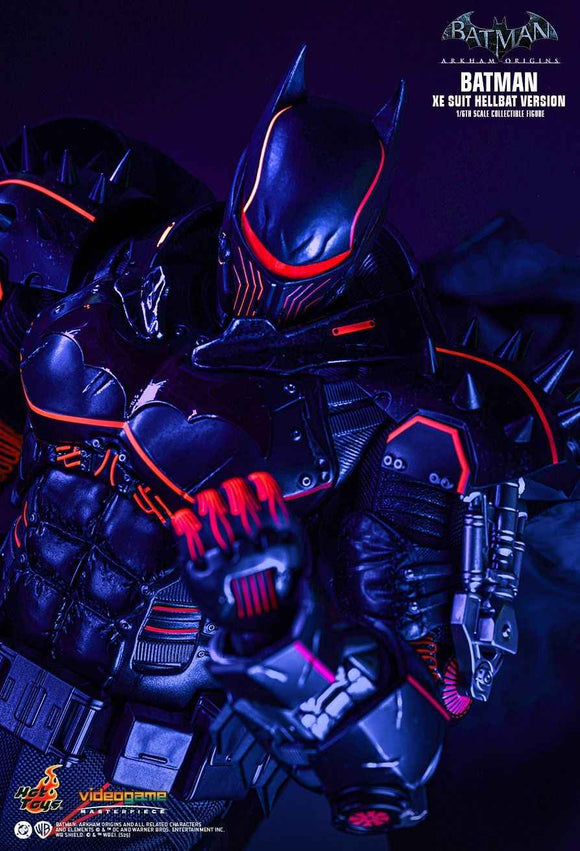 Figurine Hot Toys VGM73 - Batman: Arkham Origins - Batman XE Suit Hellbat Version