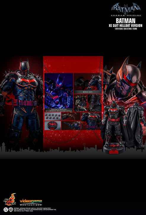 Figurine Hot Toys VGM73 - Batman: Arkham Origins - Batman XE Suit Hellbat Version