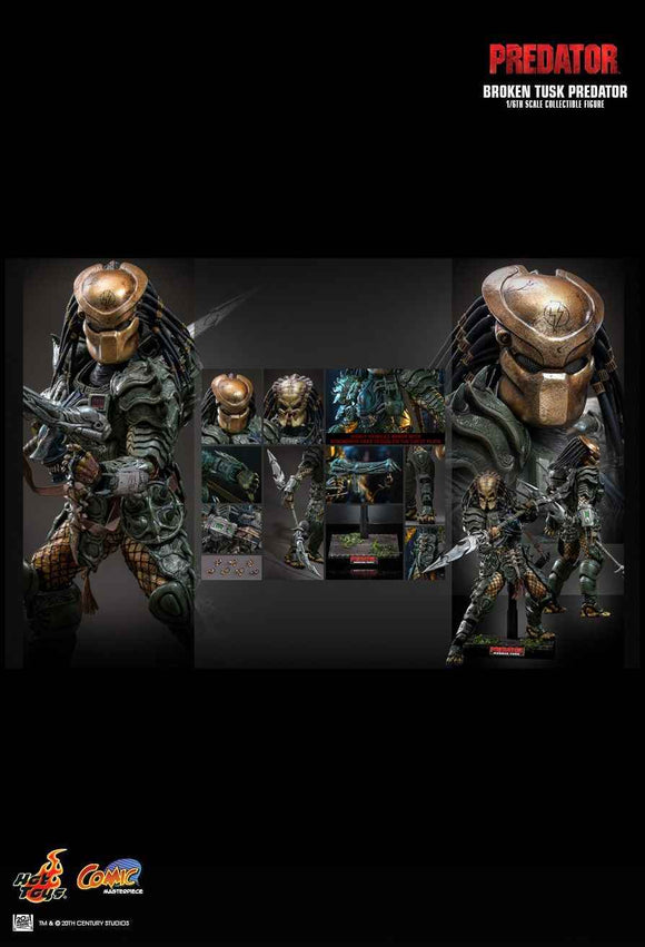Figurine Hot Toys CMS029 - Predator - Broken Tusk Predator