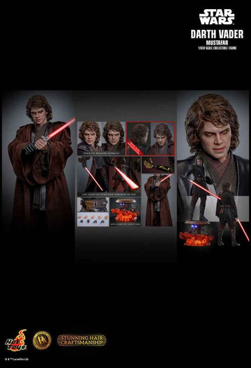 Figurine Hot Toys DX49 - Star Wars III : Revenge Of The Sith - Darth Vader Mustafar Artisan Edition