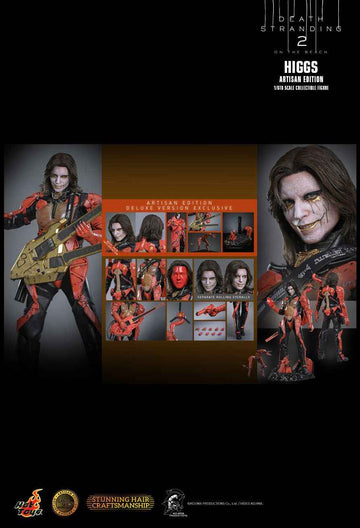 Figurine Hot Toys VGM81 - Death Stranding 2 : On The Beach - Higgs Artisan Version