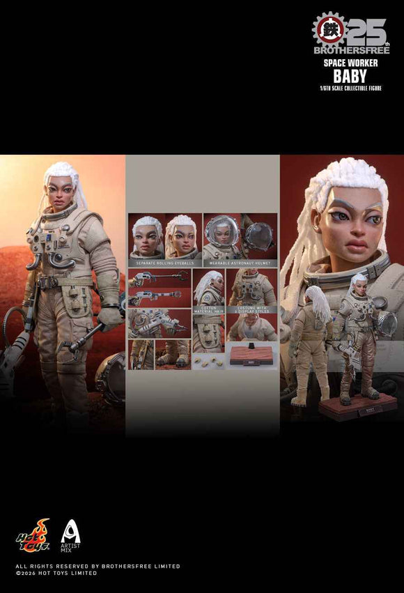 Figurine Hot Toys AMC040 - Brothersfree X Hot Toys - Space Worker Baby