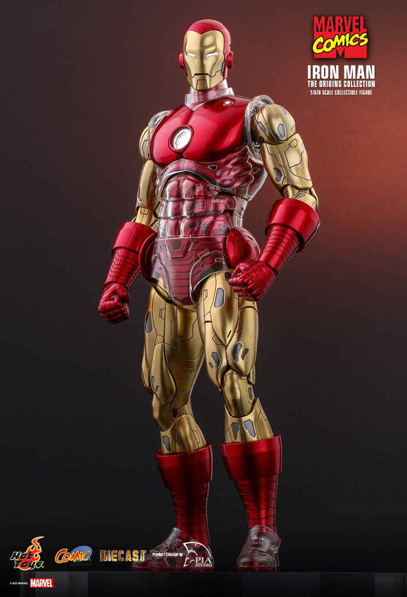 Figurine Hot Toys CMS07D37 - Marvel Comics - Iron Man Standard Version