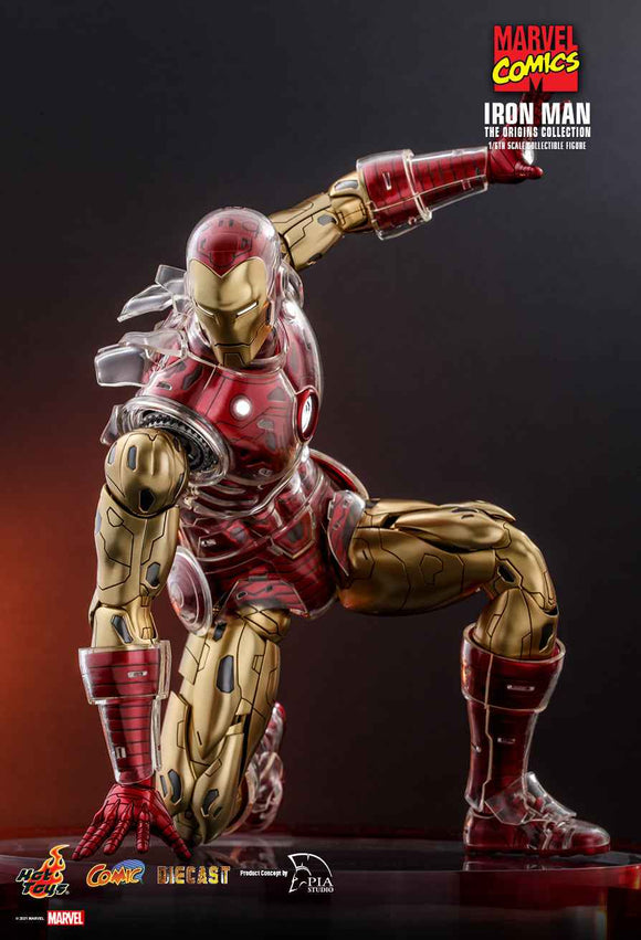 Figurine Hot Toys CMS07D37 - Marvel Comics - Iron Man Standard Version
