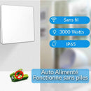 Kit prise commandée avec Interrupteur sans fil et sans pile - PURE31