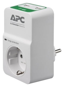 Chargeur apc essential surgearrest 1 prise 230 v 2 ports usb