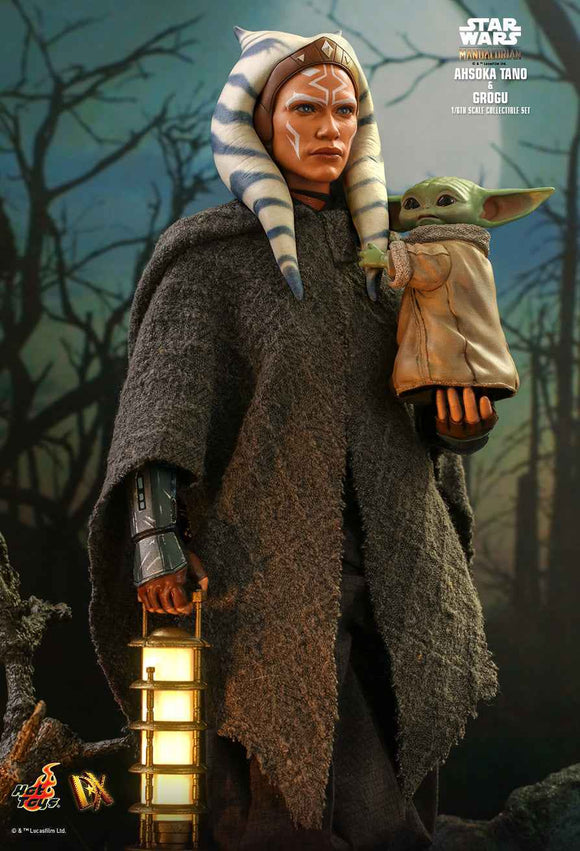 Figurine Hot Toys DX21 - Star Wars : The Mandalorian - Ahsoka Tano & Grogu