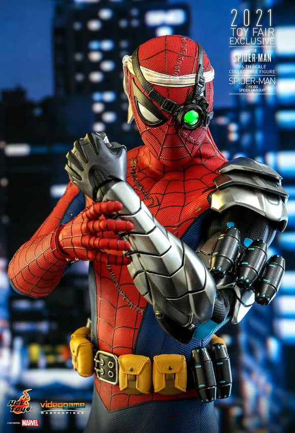 Figurine Hot Toys VGM51 - Marvel's Spider-Man - SpiderMan Cyborg Spiderman Suit